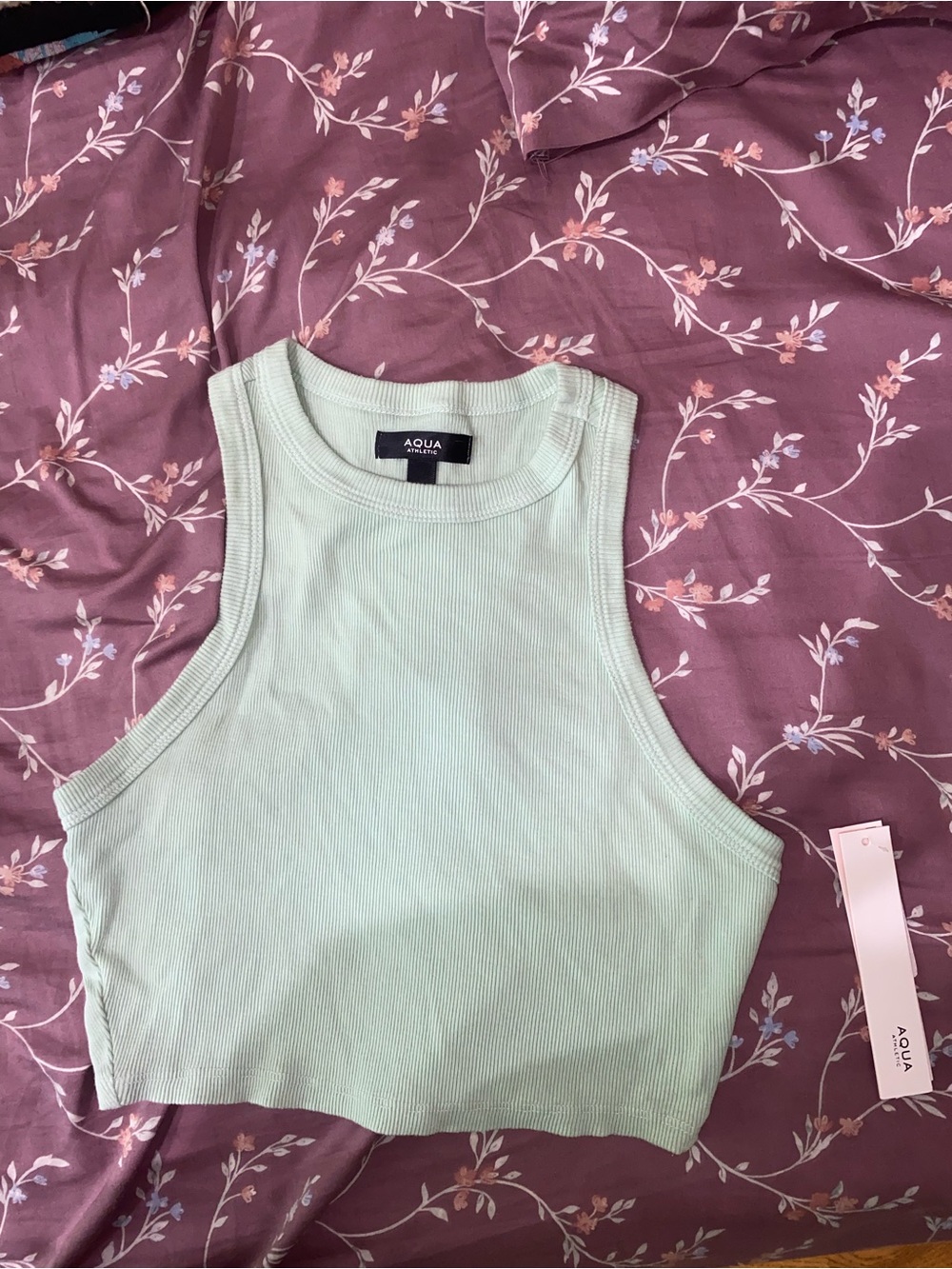 Athletic racer back top